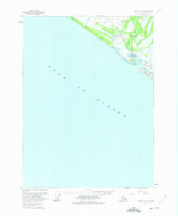 Yakutat B-5 1959 topographic map thumbnail