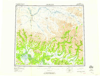 Ambler River 1956 topographic map thumbnail