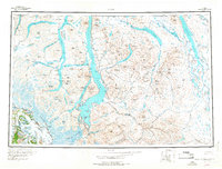 Atlin topographic map thumbnail