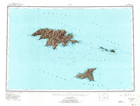 Attu 1953 topographic map thumbnail