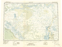 Baird Inlet 1951 topographic map thumbnail