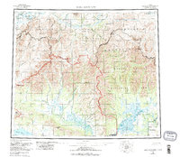 Baird Mountains 1956 topographic map thumbnail