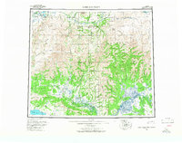 Baird Mountains 1956 topographic map thumbnail