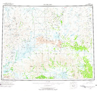 Bendeleben 1950 topographic map thumbnail