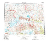 Bendeleben 1950 topographic map preview