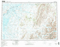 Bethel 1980 topographic map thumbnail