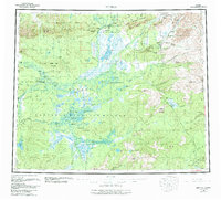 Bettles 1956 topographic map thumbnail