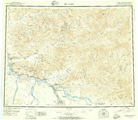Big Delta 1950 topographic map preview