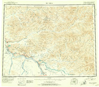 Big Delta 1951 topographic map preview