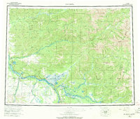 Big Delta 1958 topographic map thumbnail