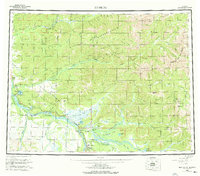 Big Delta 1958 topographic map thumbnail