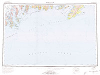 Blying Sound 1953 topographic map preview