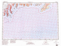 Blying Sound 1953 topographic map thumbnail