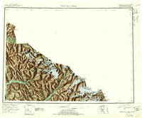 Bradfield Canal 1951 topographic map thumbnail