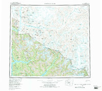 Bradfield Canal 1955 topographic map thumbnail