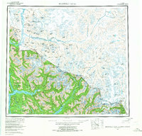 Bradfield Canal 1955 topographic map thumbnail