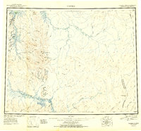 Candle 1951 topographic map preview