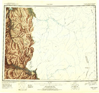 Candle 1951 topographic map preview