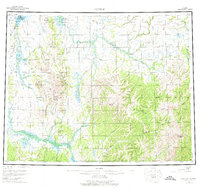 Candle 1955 topographic map thumbnail