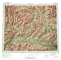 Chandalar 1956 topographic map thumbnail