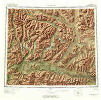 Chandalar 1956 topographic map thumbnail