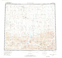 Chandler Lake 1956 topographic map thumbnail