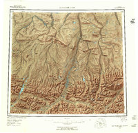Chandler Lake 1956 topographic map thumbnail