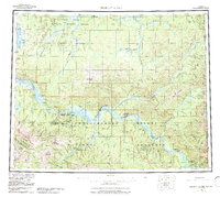 Charley River 1956 topographic map thumbnail