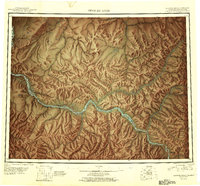 Charley River 1951 topographic map thumbnail
