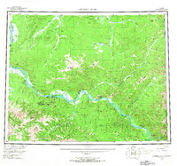 Charley River 1951 topographic map thumbnail