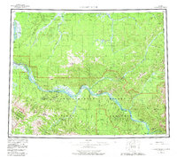 Charley River 1956 topographic map thumbnail