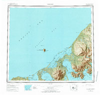 Cold Bay 1943 topographic map thumbnail