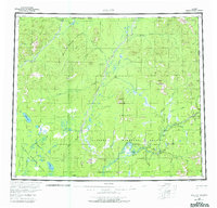 Coleen 1956 topographic map thumbnail