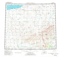 De Long Mountains 1955 topographic map thumbnail