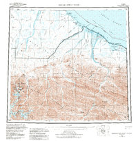 Demarcation Point 1955 topographic map preview