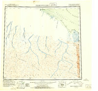 Demarcation Point 1951 topographic map thumbnail