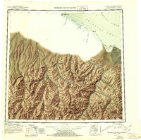Demarcation Point 1951 topographic map thumbnail
