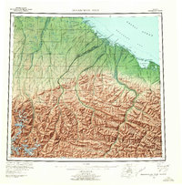 Demarcation Point 1955 topographic map thumbnail