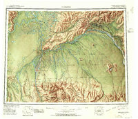 Fairbanks 1950 topographic map preview