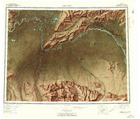 Fairbanks 1952 topographic map thumbnail