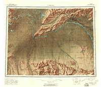 Fairbanks 1952 topographic map preview