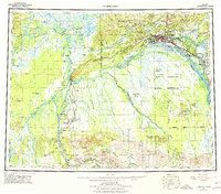Fairbanks 1956 topographic map thumbnail