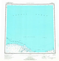 Flaxman Island 1955 topographic map thumbnail