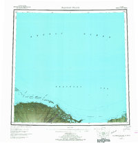 Flaxman Island 1955 topographic map thumbnail