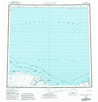 Flaxman Island 1955 topographic map thumbnail