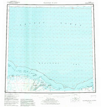 Flaxman Island 1955 topographic map thumbnail