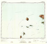 Gareloi Island 1954 topographic map thumbnail