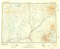 Gulkana 1951 topographic map preview