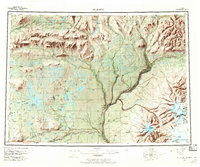 Gulkana 1959 topographic map thumbnail