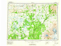 Gulkana 1959 topographic map thumbnail